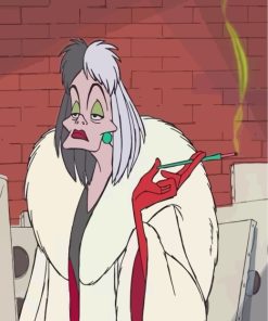 Disney's Cruella De Vil Paint By Numbers