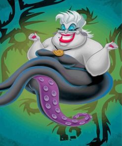 The Little Mermaid Villain Ursula Paint By Numbers