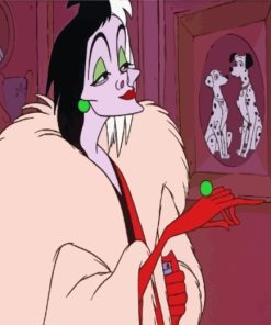 Explore Cruella De Vil Style Paint By Numbers