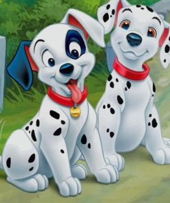 Disney Dogs Animation Paint By Numbers