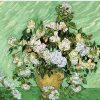 Vincent Van Gogh Rose Vase Paint By Numbers
