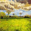 Van Gogh Stormy Landscape Paint By Numbers