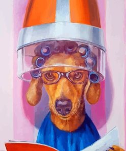 Dog Grooming Fun Paint By Numbers