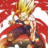 Dragon Ball Gohan Anime Paint By Numbers