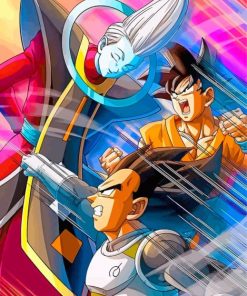 Dragon Ball Super Anime Paint By Numbers