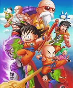 Dragon Ball Z Hero Paint By Numbers