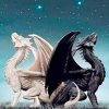 Dragon Twins Animal Picture Paint By Numbers