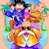 Dragon Ball Z Anime Paint By Numbers