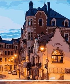 Dresden Cityscape Paint By Numbers