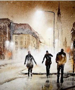 Dublin Nightscape Paint By Numbers