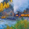 Durango Railway Engines Paint By Numbers