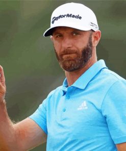 Dustin Johnson Golf Legend Paint By Numbers