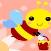 Easy Honey Bee Paint By Numbers