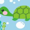 Easy Turtle Paint By Numbers