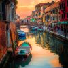 Venice Canal Cityscape Paint By Numbers