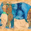 Majestic Bull Elephant Paint By Numbers