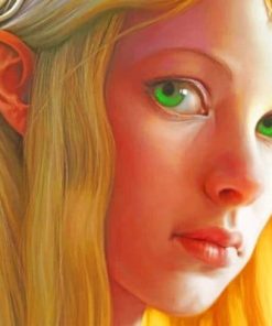 Elven Queen Fantasy Paint By Numbers