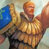 Escanor Anime Hero Paint By Numbers