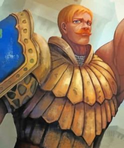 Escanor Anime Hero Paint By Numbers