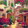 Charming European Street Paint By Numbers