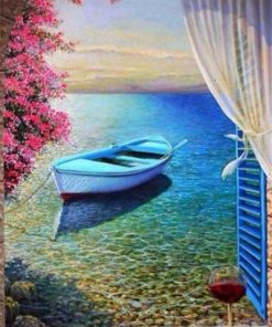 Romantic Ocean View Paint By Numbers