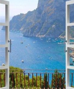 Ocean View Seascape Paint By Numbers