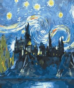 Harry Potter Starry Scene Paint By Numbers