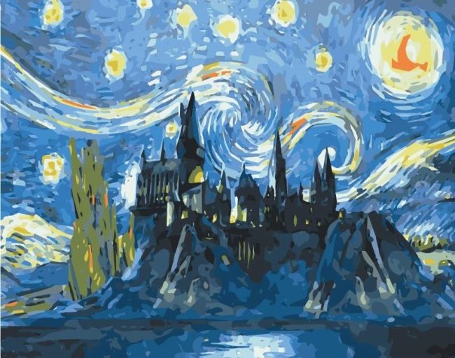 Harry Potter Starry Scene Paint By Numbers