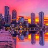 Beautiful Boston Skyline Paint By Numbers