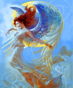 Fantasy Angel Wings Paint By Numbers