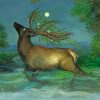 Fantasy Elk Wildlife Paint By Numbers