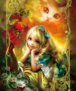 Fantasy Children Picture Paint By Numbers