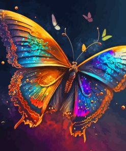 Fantasy Colorful Butterfly Paint By Numbers