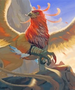 Retaliator Griffin Fantasy Paint By Numbers