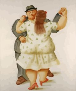 Botero Style Fat Dancers Paint By Numbers