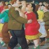 Botero Fat Couples Paint By Numbers