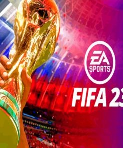 Fifa 23 Sport Game Paint By Numbers
