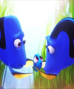 Dory Underwater Adventure Paint By Numbers