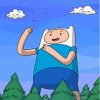 Finn the Human Adventure Time Paint By Numbers