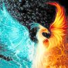 Fire Phoenix Artwork Paint By Numbers