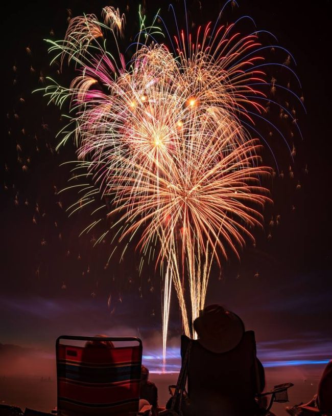 Fireworks Night Sky Paint By Numbers