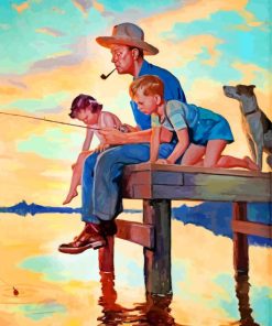 Fishing Enthusiast Paint By Numbers
