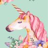 Pink Unicorn Horse Paint By Numbers