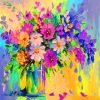 Floral Bouquets in Vase Paint By Numbers