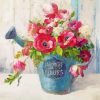Floral Harmony Paint By Numbers