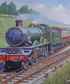 Steam Train Adventures Paint By Numbers