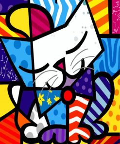 Folk Cat Paint By Numbers