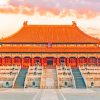Beijing's Forbidden City Landscape Paint By Numbers