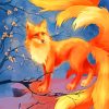 Colorful Fox Wildlife Paint By Numbers