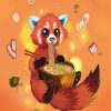 Fox and Noodles Paint By Numbers